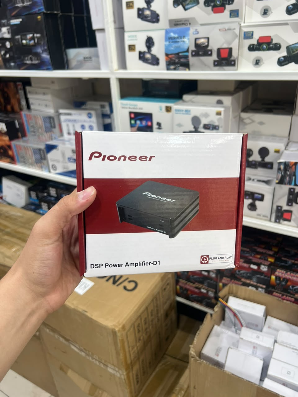 آمپلی فایر پایونیر مخصوص مانیتور اندروید مدل DSP-D1