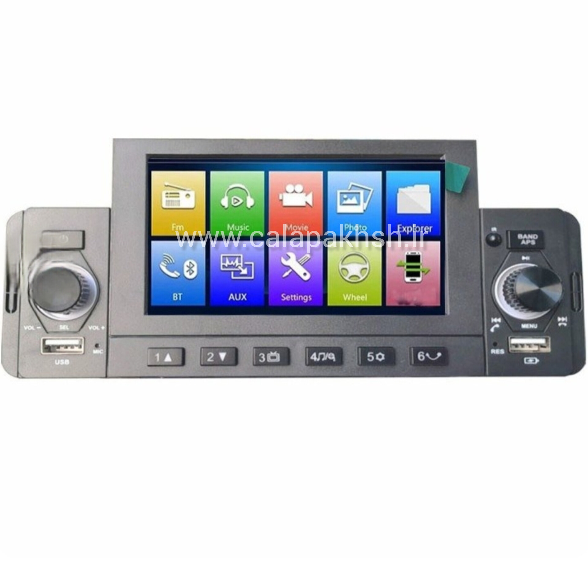 پخش تصویری 4.5 اینچی غیراندروید..مانیتور تصویری.