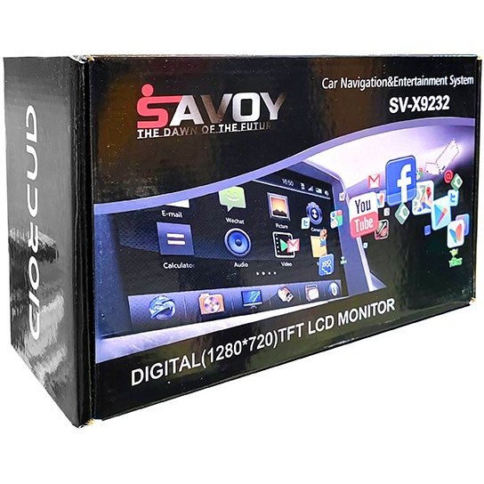 مانیتور اندروید 9 اینچ ساووی مدل SV-9232