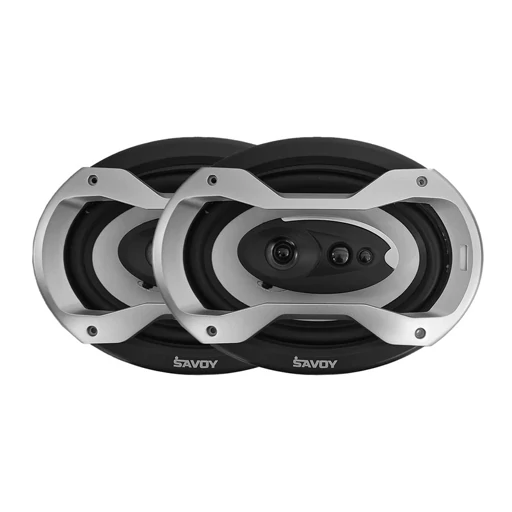 بلندگوی خودرو۹۰۰وات ساووی مدل SV-690X سایز 6x9 اینچ بسته 2 عددی امپ خور