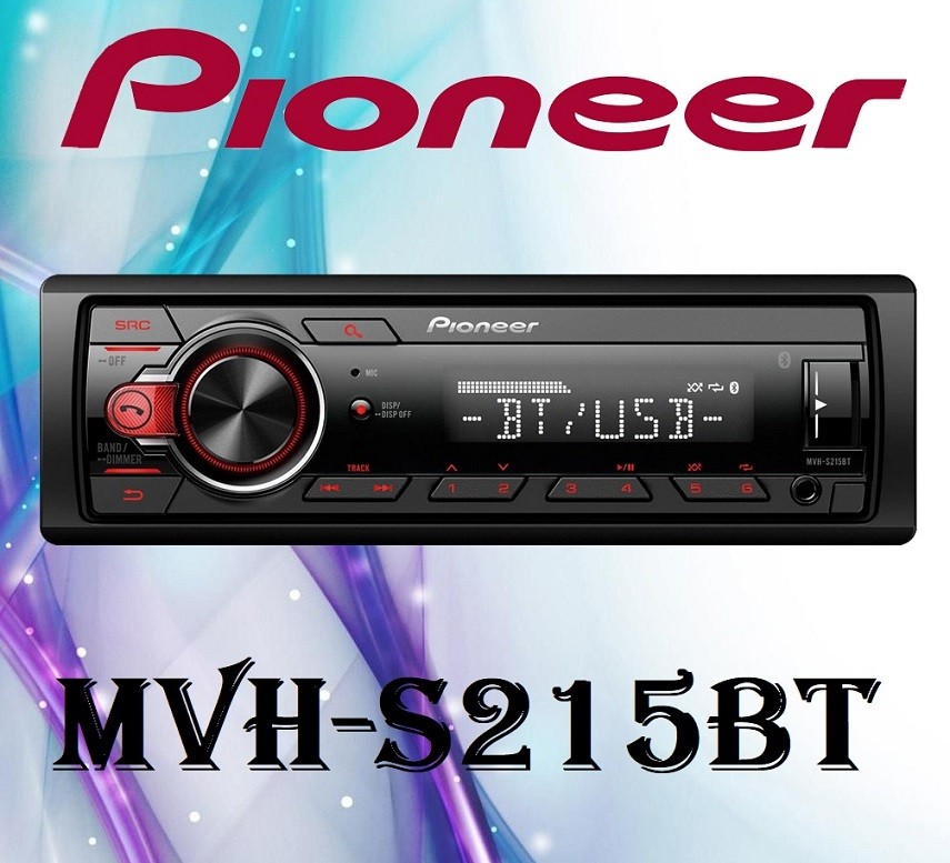 Pioneer MVH-S215BT راديوفلش بلوتوثي پايونير استوک